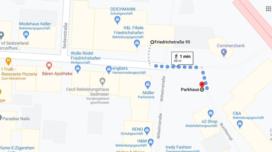 Bodensee Friedrichshafen City Apartment "Lara" Εξωτερικό φωτογραφία